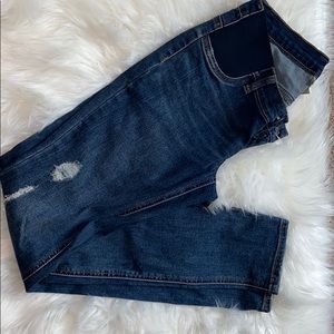 Indigo Blue Maternity Skinny Jeans